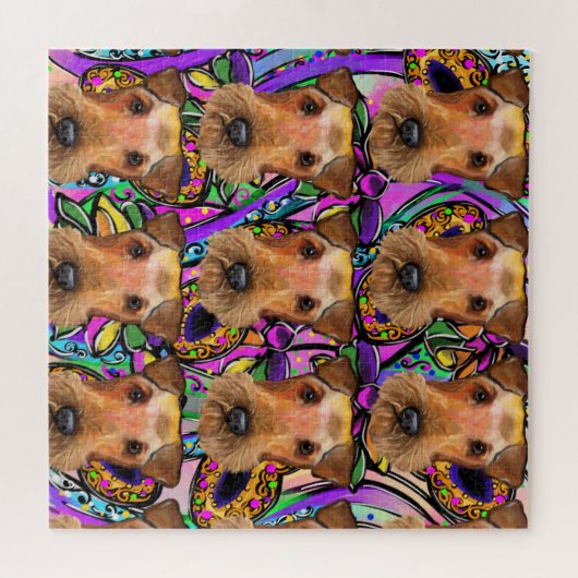 PUZZLE AIREDALE TERRIER (Horizontal)