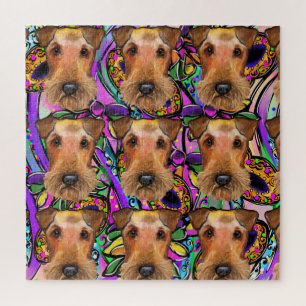 PUZZLE AIREDALE TERRIER