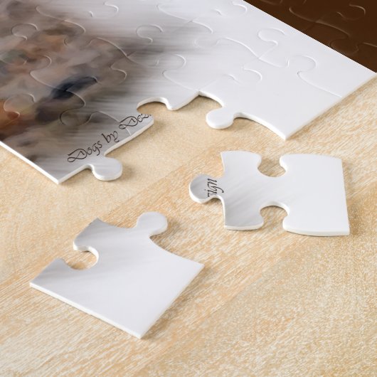 Puzzle Airedale Terrier Art (Côté)