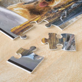 Puzzle Airedale Terrier Cadeaux de la Journée d'hiver (Côté)