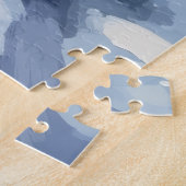 Puzzle Airedale Terrier Christmas Red Truck Holiday (Côté)