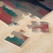 Puzzle Airedale Terrier Santa Hat Christmas Fun Art (Côté)