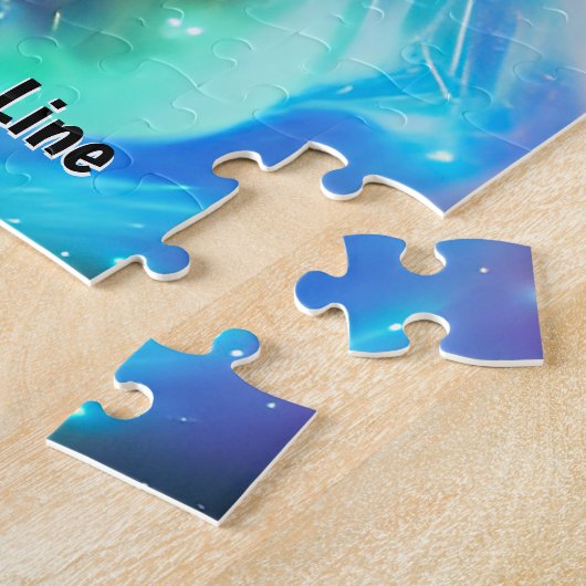 Puzzle Ajouter Le Nom Texte, Belle Chat À Cheveux Longue  (Côté)