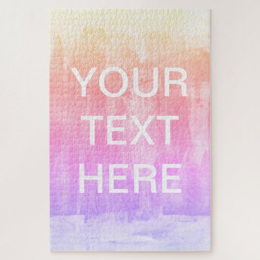 Puzzle Ajouter un Modèle de texte | Arrière - plan de dég (Vertical)