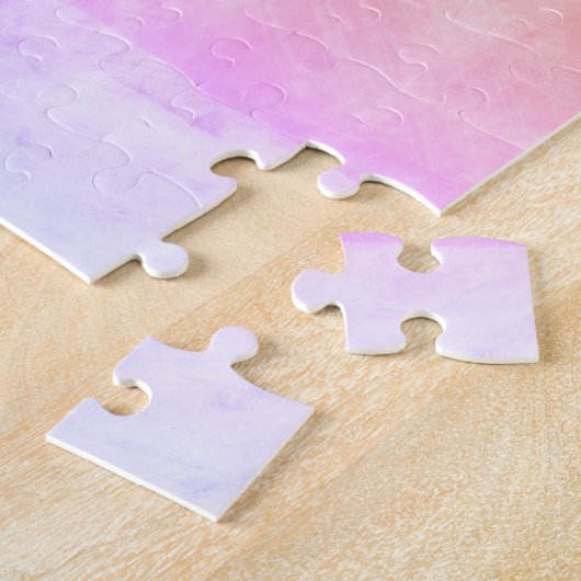 Puzzle Ajouter un Modèle de texte | Artwork de dégradé co (Côté)