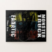 Puzzle Ajouter votre casse-tête de camion monstre texte (Horizontal)