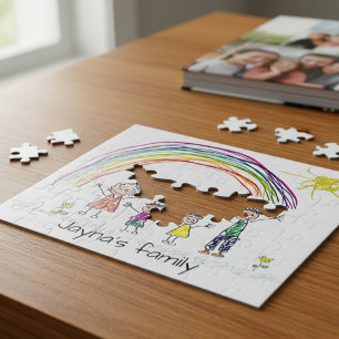 Puzzle Ajoutez ici l'œuvre d'art de vos enfants Amusant
