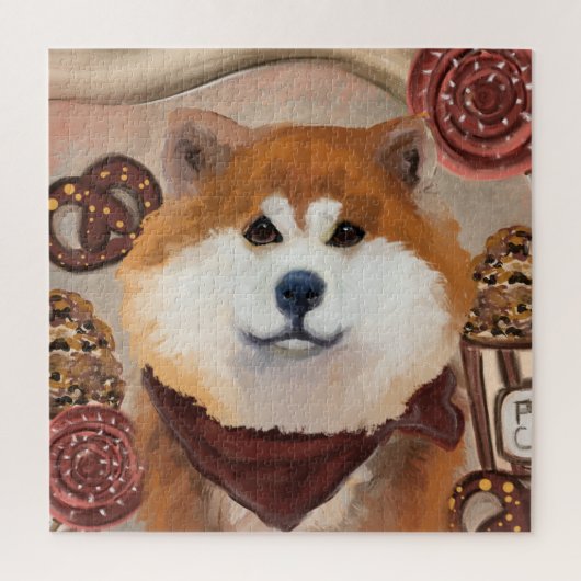 PUZZLE AKITA        (Vertical)
