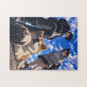 Puzzle Akita Anime (Horizontal)