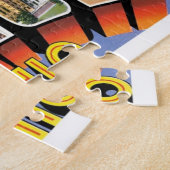 Puzzle Akron Ohio Vintage voyage (Côté)