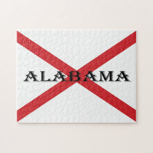Puzzle Alabama et drapeau 11x14 jpcn 252pc