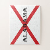 Puzzle Alabama et drapeau 11x14 jpcnt 30pc (Vertical)