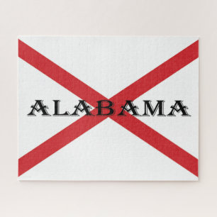 Puzzle Alabama et drapeau 16x20 jpcn 520pc