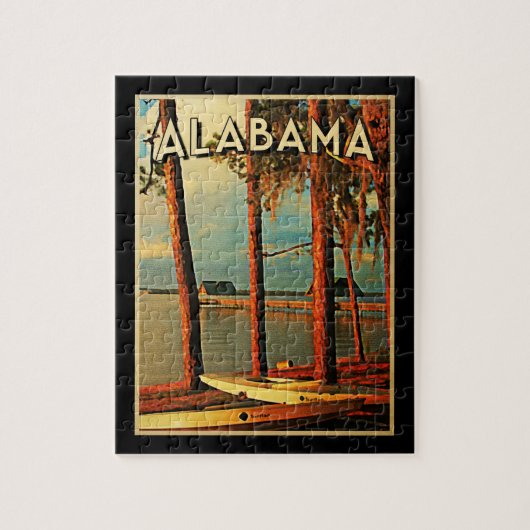 Puzzle Alabama vintage (Vertical)