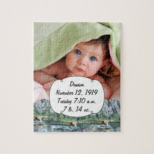 Puzzle Alaska Bush Avion Et Pêche Voyage (Vertical)