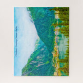 Puzzle Alaska Juneau voeux de Noël (Vertical)