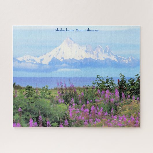 Puzzle Alaska kenia Mont iliamna (Horizontal)