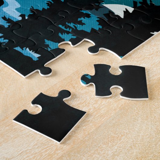 Puzzle Alaska Moose Mountain (Côté)