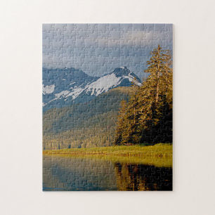 PUZZLE ALASKA MOUNTAIN LAKE
