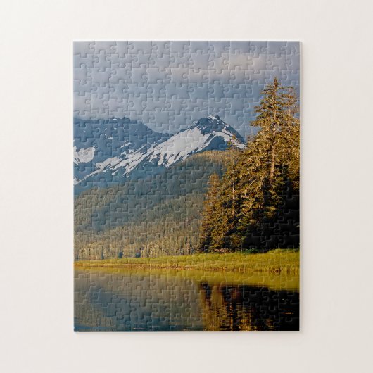 PUZZLE ALASKA MOUNTAIN LAKE (Vertical)