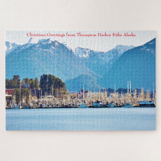 Puzzle Alaska Thompson Harbour Sitka (Horizontal)