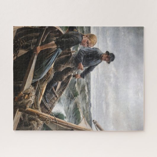 Puzzle Albert Edelfeel - En mer (Horizontal)