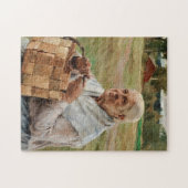 Puzzle Albert Edelfeel - Vieille femme avec panier à pinc (Horizontal)