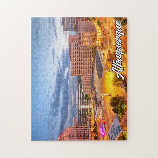 Puzzle Albuquerque, Nouveau-Mexique, États-Unis (Vertical)