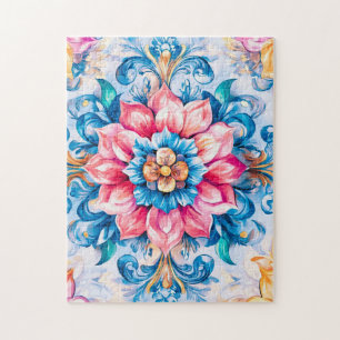 Puzzle Alchimie et transformation Mandala inspiré par Jun