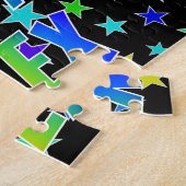 Puzzle "ALEX" Prénom, Amusant "HEUREUX ANNIVERSAIRE" (Côté)