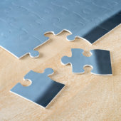 Puzzle Alexandra de Danemark en bleu (Côté)