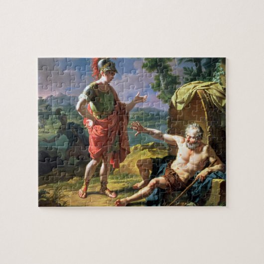 Puzzle Alexandre et Diogène, 1818 (huile sur la toile) (Horizontal)
