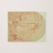 Puzzle Alexandre et Thais sur leur throu ivre de saccage (Horizontal)