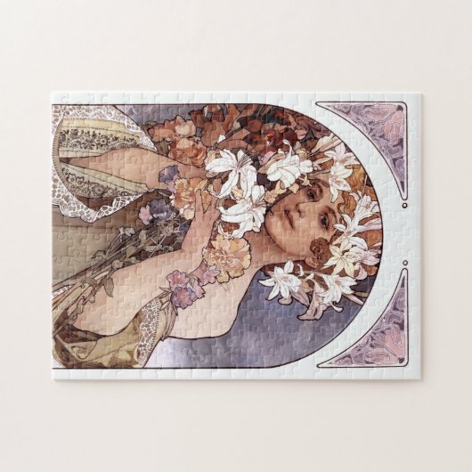 Puzzle Alfons Mucha : Fleur (Horizontal)