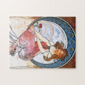 Puzzle Alfons Mucha : Muse de la peinture (Horizontal)