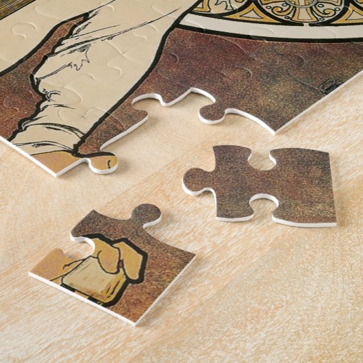 Puzzle Alfonse Mucha Trappistine Nouveau (Côté)