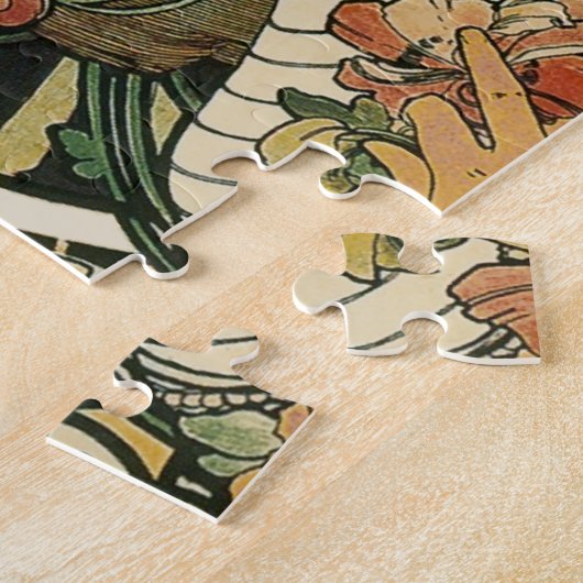 Puzzle Alfonse Mucha Trappistine Nouveau (Côté)