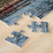 Puzzle Alfred Sisley - Bateaux à l'écluse à Bougival (Côté)