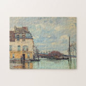 Puzzle Alfred Sisley - Inondation à Port-Marly 1872 (Horizontal)