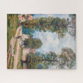 Puzzle Alfred Sisley - La route de Versailles (Horizontal)
