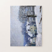Puzzle Alfred Sisley - Place Chenil à Marly, Effet Neige (Vertical)
