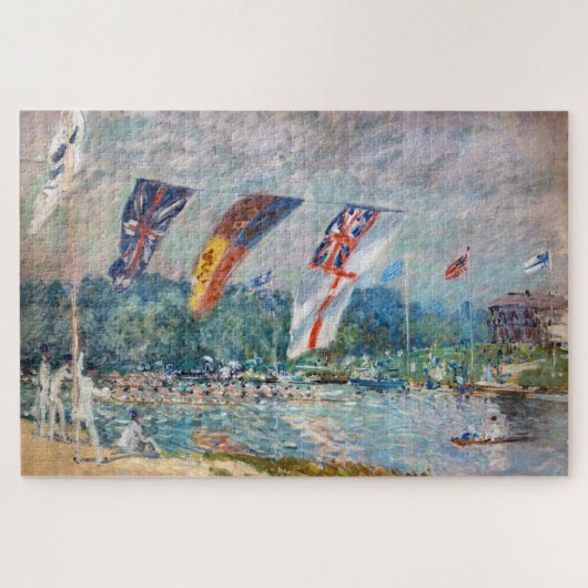 Puzzle Alfred Sisley - Régate à Molesey (Horizontal)