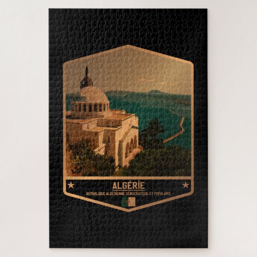 Puzzle Algérie (Vertical)