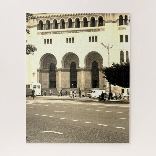 Puzzle Algérie vintage Alger La poste (Vertical)