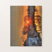 Puzzle Algoma Wisconsin. (Vertical)