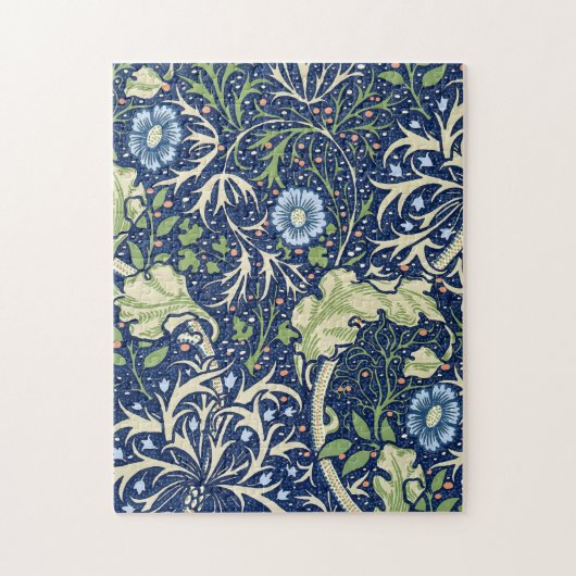 Puzzle Algues (Motif Vintage) (par William Morris) (Vertical)