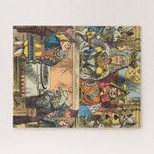Puzzle Alice à Wonderland Cheshire Cat Characters (Horizontal)