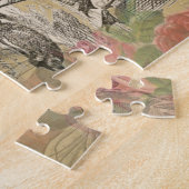 Puzzle Alice au pays des merveilles Flamant rose classiqu (Côté)
