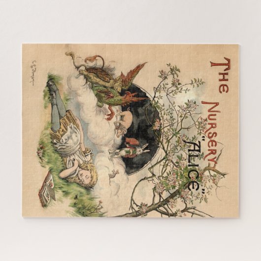 Puzzle Alice au pays des merveilles Illustrations classiq (Horizontal)
