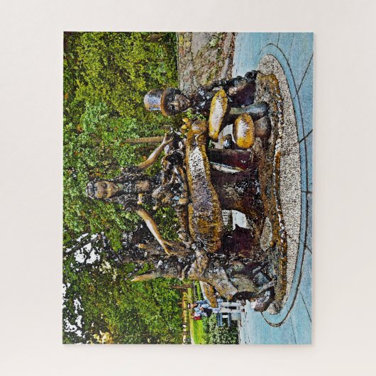 Puzzle Alice au Wonderland Central Park. (Vertical)